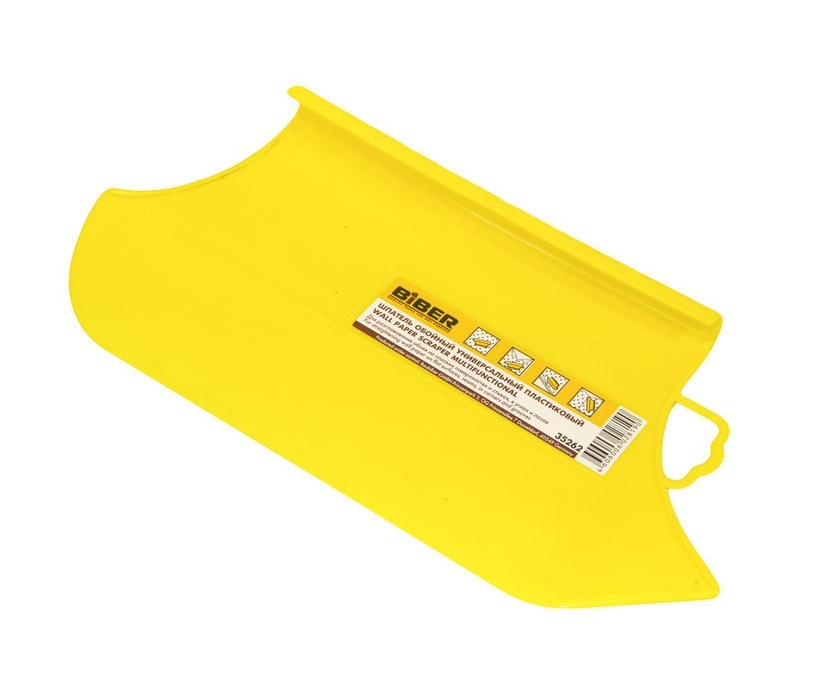 Шпатель BIBER обойный универсальный пластиковый 300 мм