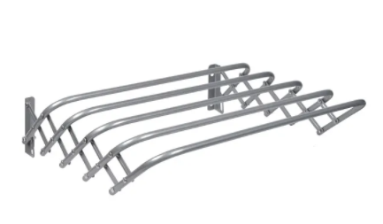 Сушилка д/белья НИКА настен. серый (арт. СН90/С)