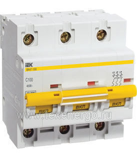 Выключатель автомат. ИЭК ВА47-29 3п С 63А 4.5кА ВА47-29