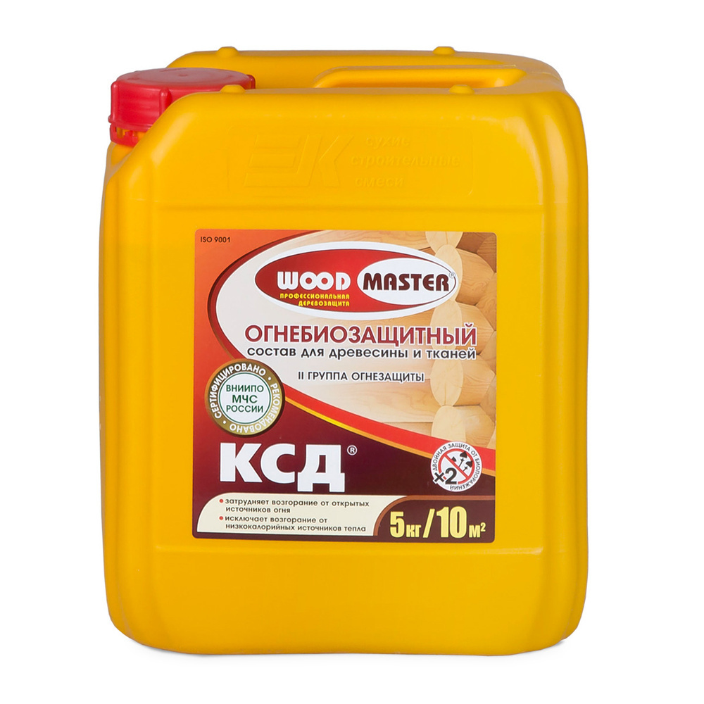 Антисептик огнебиозащ.WOODMASTER КСД II группа 5кг