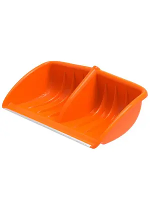 Лопата снег.  «Полюс Премиум» с мет план 380х600мм