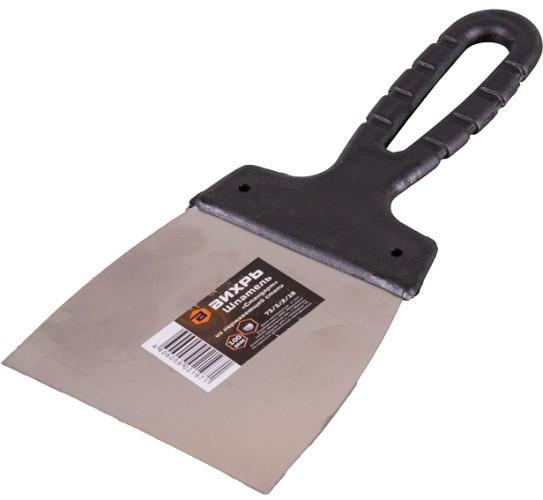 Шпатель ВИХРЬ "Стандарт" нерж.сталь 100 мм