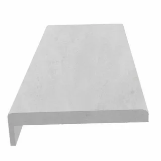 Наличник угловой 80*16*2200 бетон снежный ПВХ