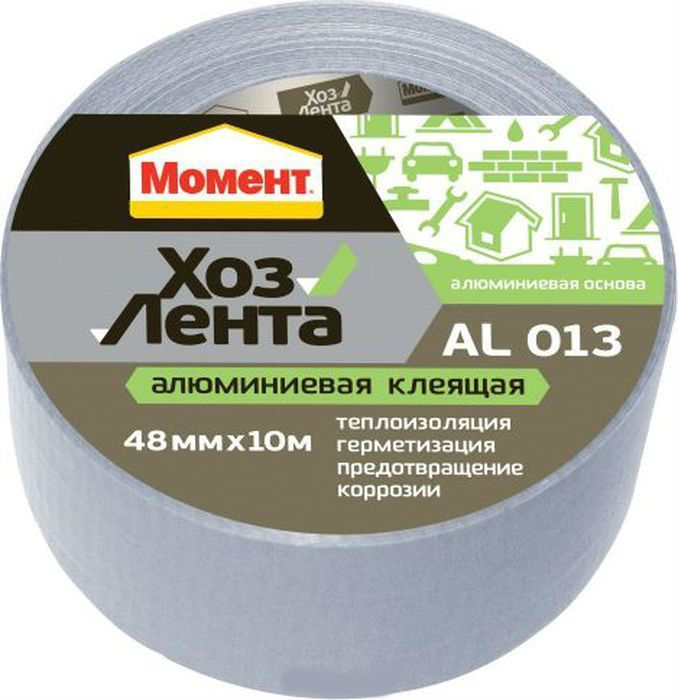 Лента хоз. МОМЕНТ 10м алюм.