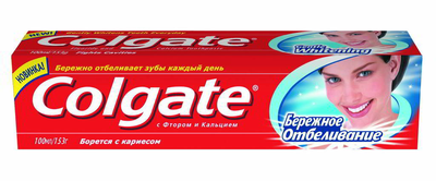 Зуб.паста Colgate Береж.отбел. 100мл