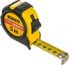 Рулетка BIBER "Direkt" 5 м х 19 мм