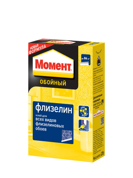 Клей Момент Флизелин 470г обойный