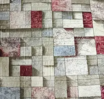 Панель стеновая самокл 3D Квадраты 0,7х0,77м (толщ. 0,4см) BZ1-C72