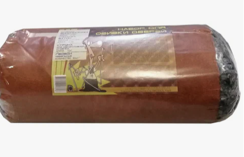 Комплект для обивки дверей ПОЛИТЕКС "Эконом" на ватине  светло-коричневый