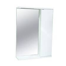 Шкаф-Зеркало Классик 50 Белый лак 700*500*150