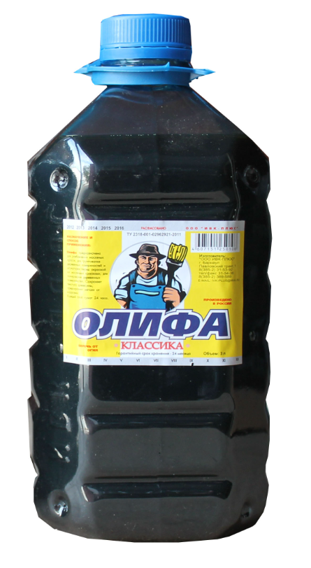Олифа  "Классика" 3 л
