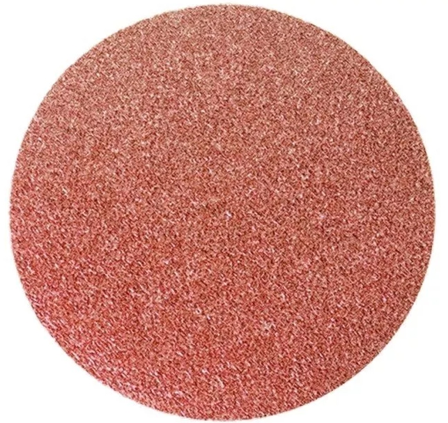 Круг абразивный BIBER на ворсовой подложке под "липучку" P120 125 мм 5 шт.