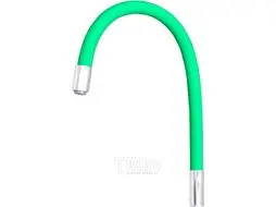 Смеситель 4882AК-1 для кухни с гибким изливом.(зеленый)