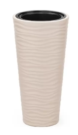 Кашпо Оазис бежевое 25л