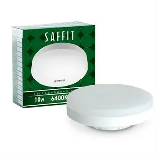 Лампа свет. SAFFIT  GХ53 10Вт 6400К 74*26мм 230В
