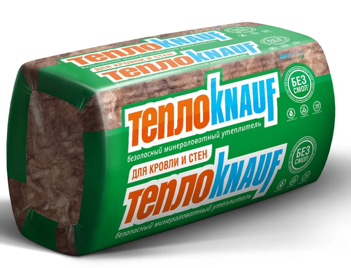 Утеплитель Тепло КНАУФ 1300*610*50 (уп.16шт)