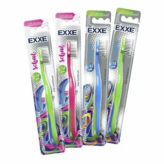 Зубная щетка EXXЕ детская School 6-12 лет мяг