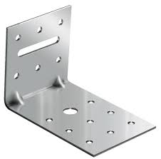 Уголок крепеж. 60*90*60*2мм с двумя ребрами