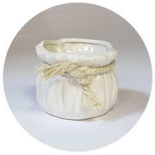 Кашпо керам. Мешок 9см