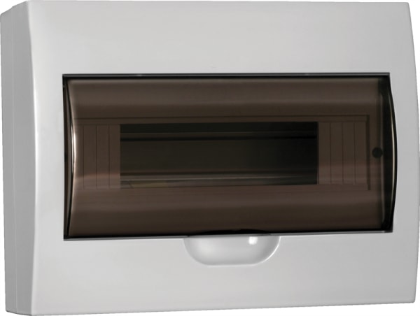 Бокс навесной IEK ЩРН-П-12 на 12 модулей с прозр.крышкой