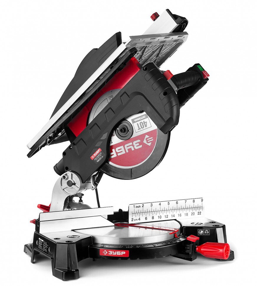 ЗУБР пила торцовочная комбинированная, (ЗПТК-255-1800) d 250 х 30 мм, 1800 Вт НСК