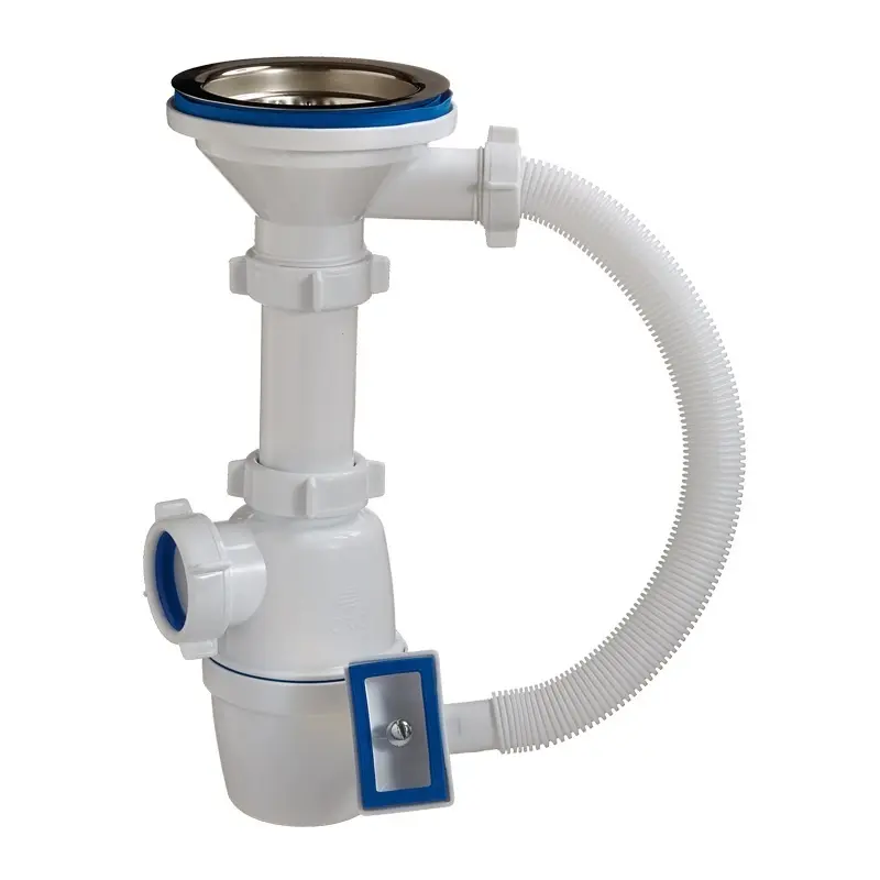 Сифон ОРИО А-4011 бутыл. для раковин с отводом