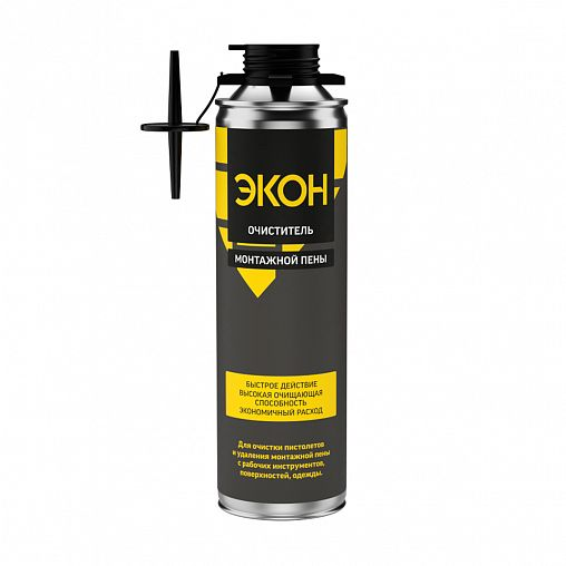 Очиститель монт.пены ЭКОН 500мл