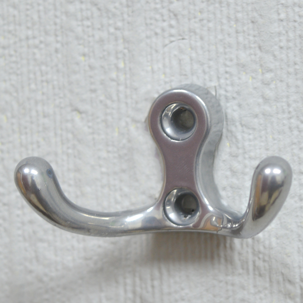 Крючок-вешалка №15 хром эффект