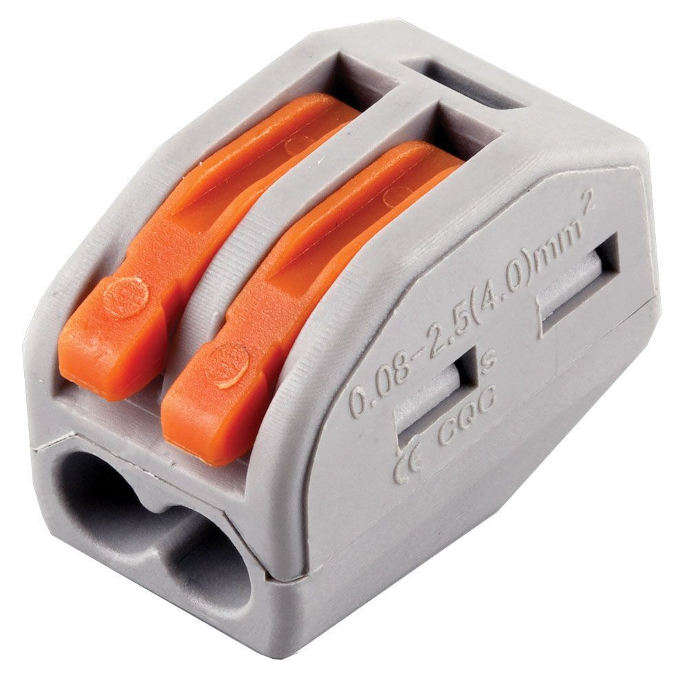 Клеммы STEKKER LD222-412 монтажные унив.  2-проводные