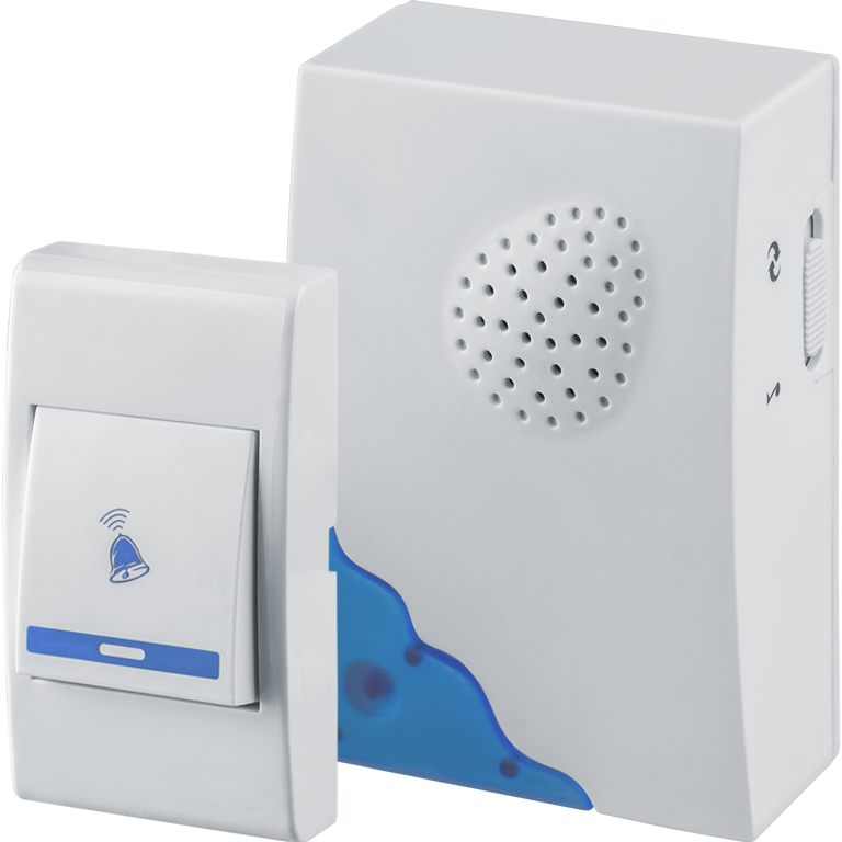 Звонок дверной беспр. NDB-A-DC02-1V1-WH Navigator