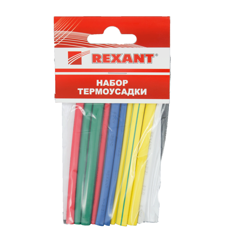 Набор термоусадки  №6 STANDARD (уп.14шт) Rexant 29-0106