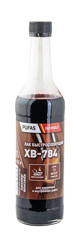 Лак DECOSELF ХВ-784 дуб 500 мл