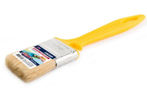 Кисть АКОР "Эксперт" флейц натур щетина 120х12 мм