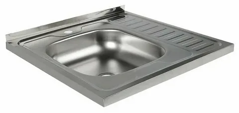 Мойка кухонная 60*60*13см 0,4мм. Vladiks V-403 правая