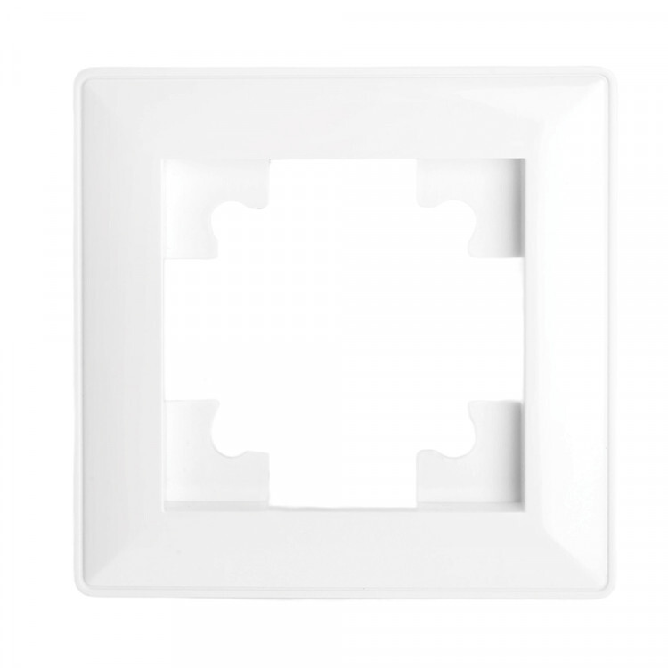 Рамка 1-м Катрин, белый, PFR00-7001-01 STEKKER