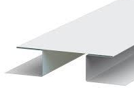 А.Планка стык. сложная 75х3000  белая 9003