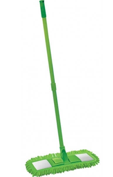 Швабра-флеттер ХОЗЯЮШКА МИЛА с ворсом и телескопическим черенком (арт. 10025)