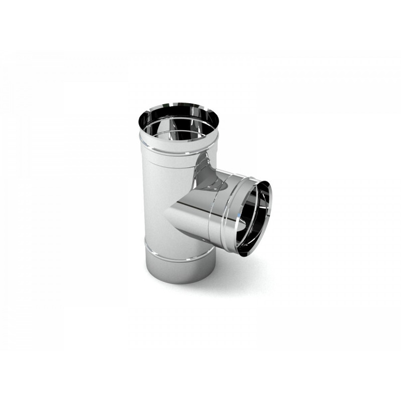 Тройник 90гр ф230*150 нерж 0,5мм/нерж 0,8мм