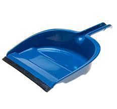 Совок д/мусора ИНТ хозяйственный Синий