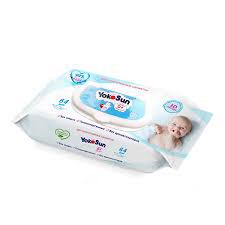 Влажные салфетки "YokoSun" 64шт Детские