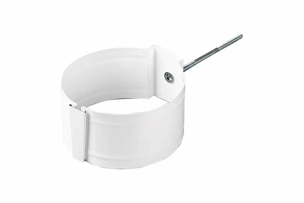 А.Держатель трубы Д150 (на кирпич) бел