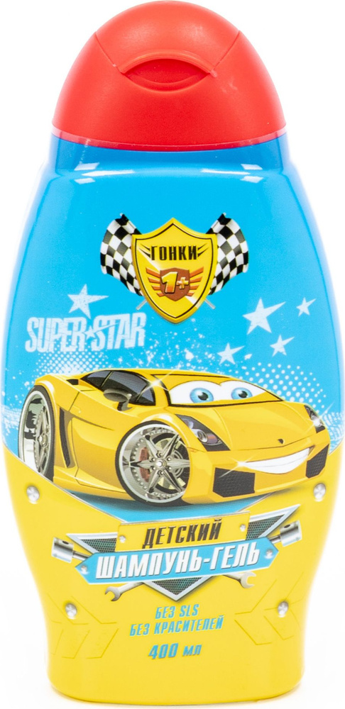 Гонки шампунь-гель 2в1 400мл