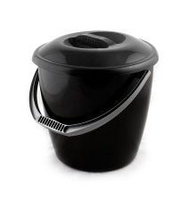 Ведро "Удачное" эконом с крышкой 10 л