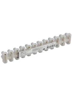 Колодка клеммная ЗВИ-30 6-16кв.мм 12пар GENERICA UZV10-030-016-К01-10-G