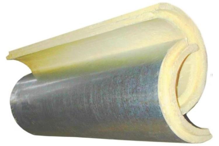 Утеплитель скорлупа Д114 д/труб