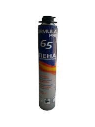 Пена монтажная FORMULA PROF "Pro 65" всесезонная профессиональная 850 мл