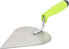 Кельма BIBER сердцевидная нержавеющая сталь пластмассовая рукоятка 180 мм