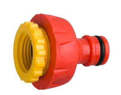 Адаптер GRINDA "Premium" внешний пластмассовый с TPR 1/2"-3/4"