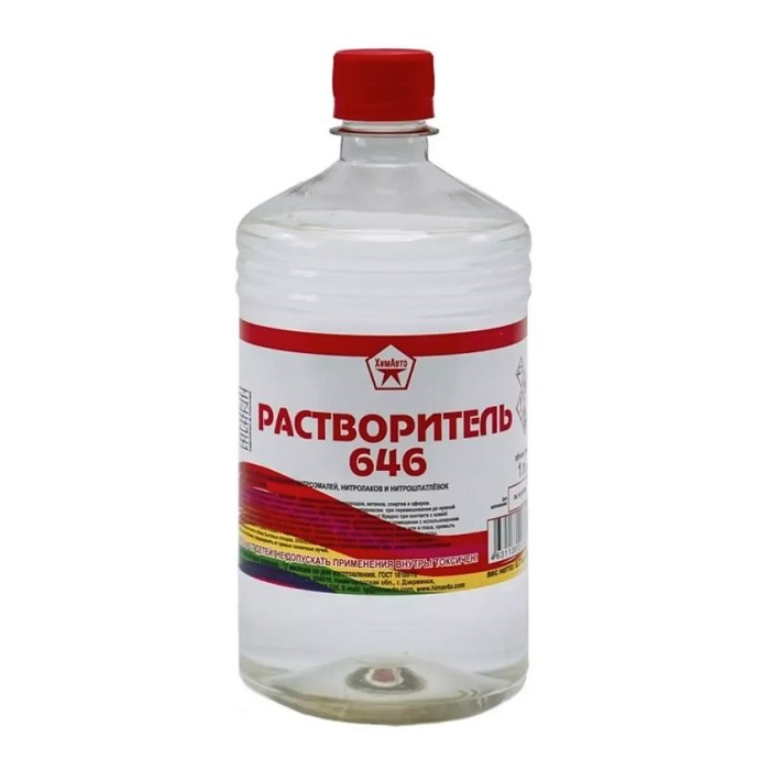 Растворитель 646 1л ПЭТ