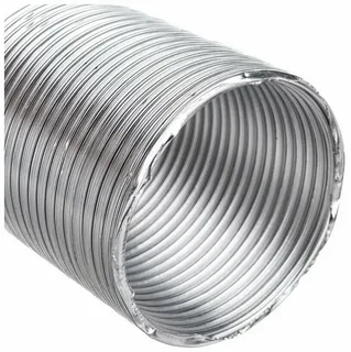 Воздуховод гофрированный гибкий алюмин. D200мм L до 3м